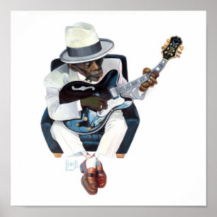 "John Lee Hoooker" Poster