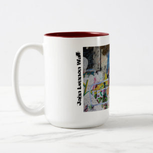 John Lennon Wall, Prague mug