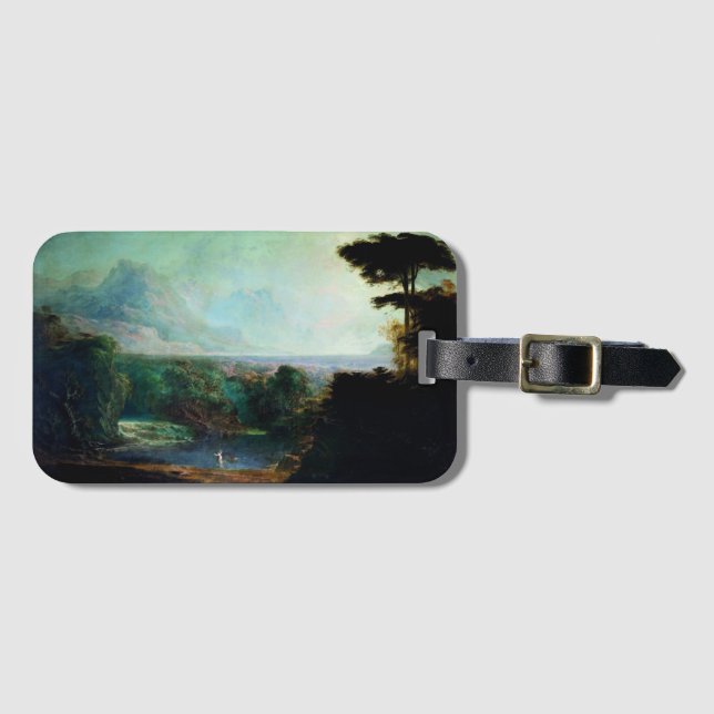 John Martin's Alpheus and Arethusa Luggage Tag (Front Horizontal)