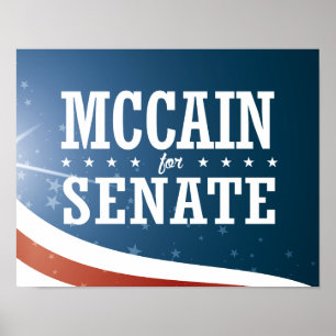 John McCain 2016 Poster