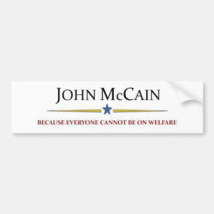 John McCain Bumper Sticker