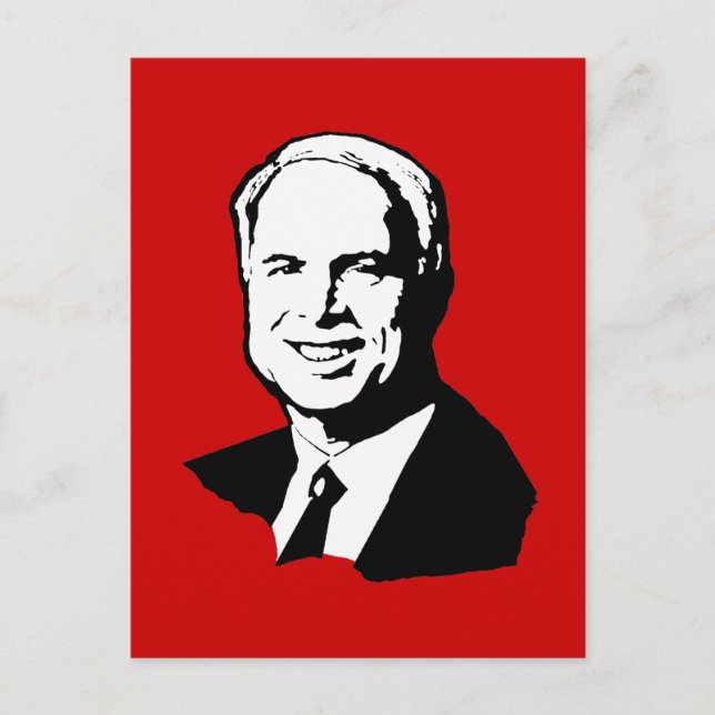 John McCain Gear Postcard (Front)