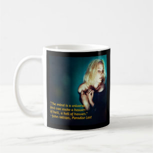 John Milton Quote Coffee Mug