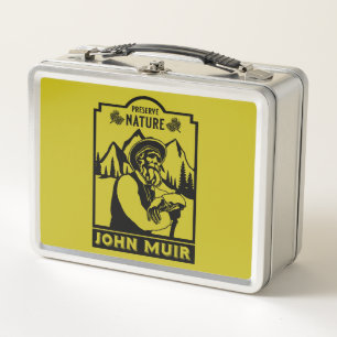 John Muir Day Metal Lunch Box