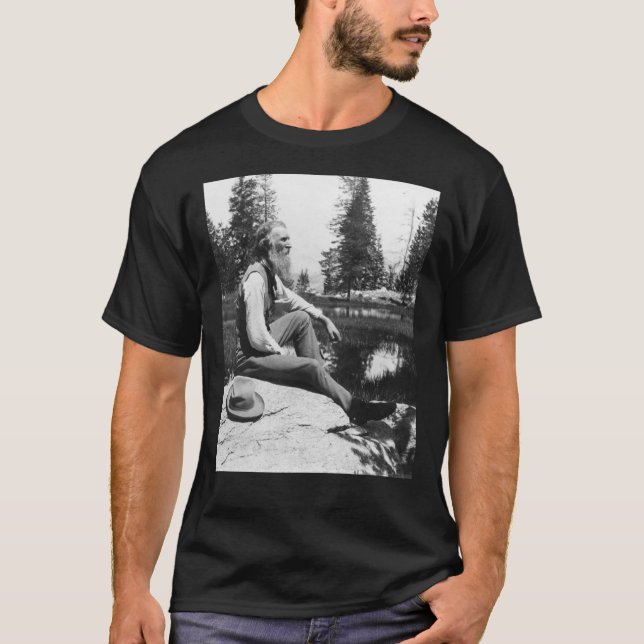 John Muir - &quot;John of the Mountains&quot; Clas T-Shirt (Front)