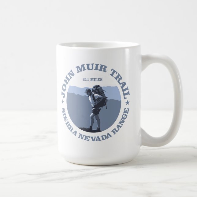 John Muir Trail Coffee Mug (Right)
