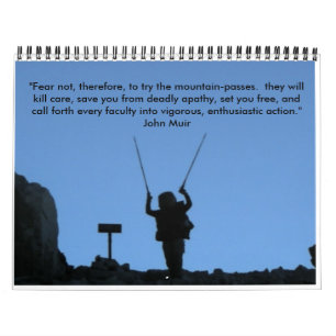 John Muir Trail - Customized Calendar