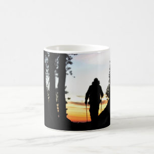 John Muir Trail Hiker 2 - Sierra Nevada Mountains Coffee Mug