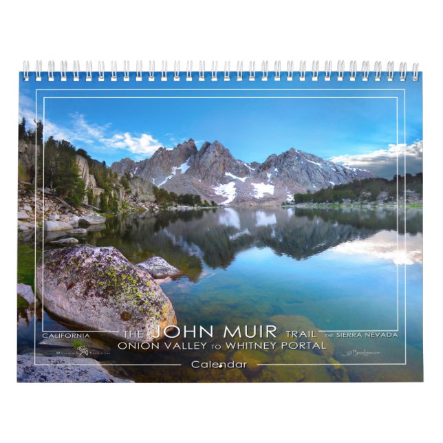 John Muir Trail - Onion Valley to Whitney Portal - Calendar (Cover)