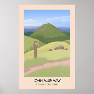 John Muir Way Scotlands Great Trails Poster