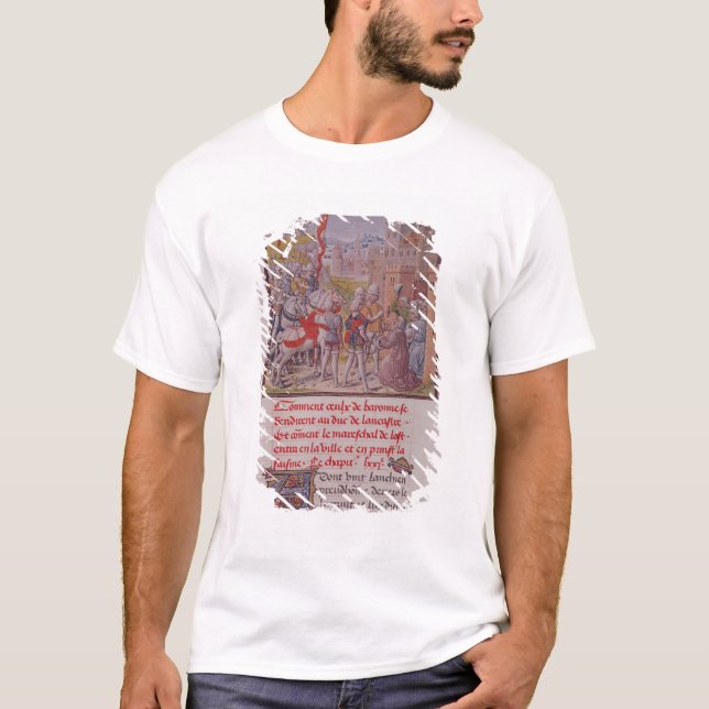 John of Gaunt being received by the citizens T-Shirt (Front)