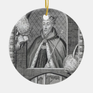 John of Gaunt, Duke of Lancaster (1340-99) after a Ceramic Ornament