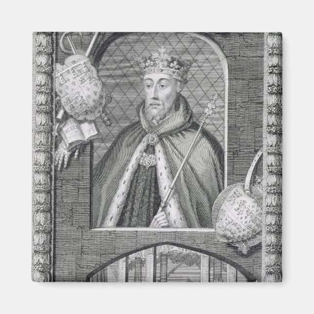 John of Gaunt, Duke of Lancaster (1340-99) after a Magnet (Front)