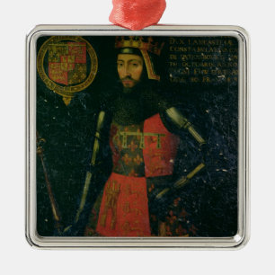 John of Gaunt, Duke of Lancaster Metal Ornament