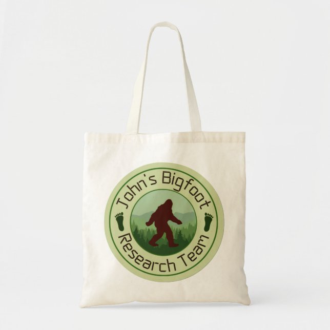 John of the Woods Tote Bag (Front)