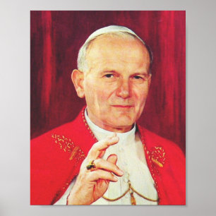 John Paul II Bishop of Rome Poster
