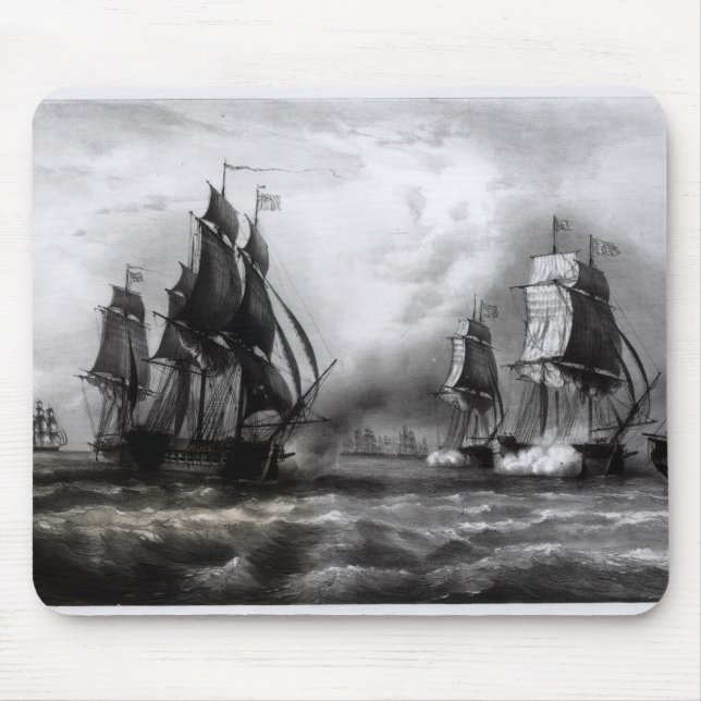 John Paul Jones's 'Ranger' Ship, 1793 Mouse Pad (Front)