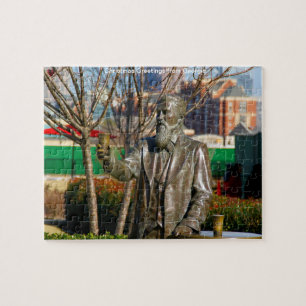 John Pemberton Statue Georgia. Jigsaw Puzzle