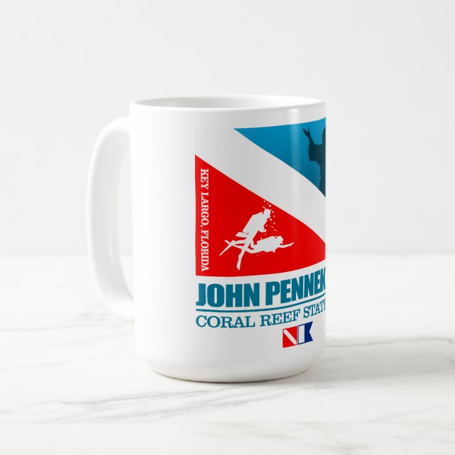 John Pennekamp SP (sq) Coffee Mug (Front Left)