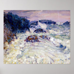 John Peter Russell Rough Sea, Morestil Poster