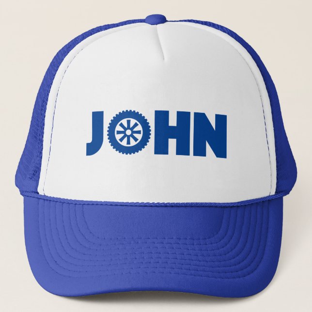 John Petrol Head Trucker Hat (Front)