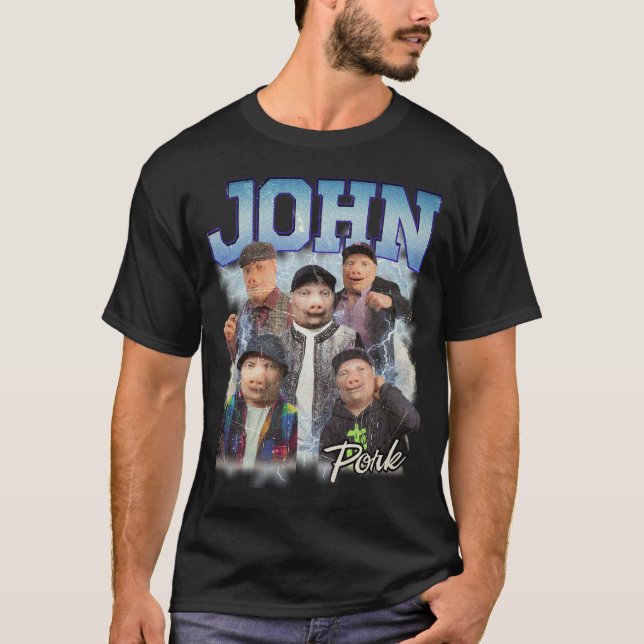 JOHN PORK RETRO T-Shirt (Front)