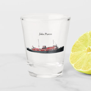 John Purves shot glass