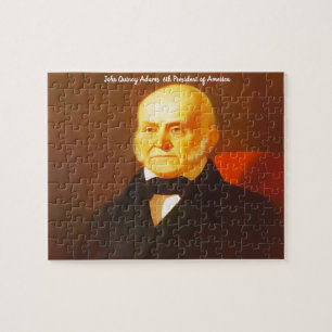 John Quincy Adams 6th President of America. Jigsaw Puzzle