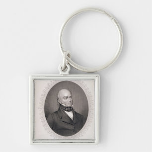 John Quincy Adams Keychain