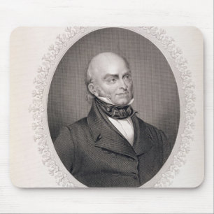 John Quincy Adams Mouse Pad