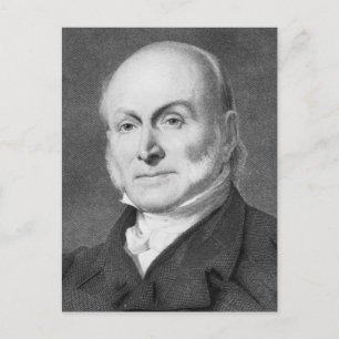 John Quincy Adams Postcard