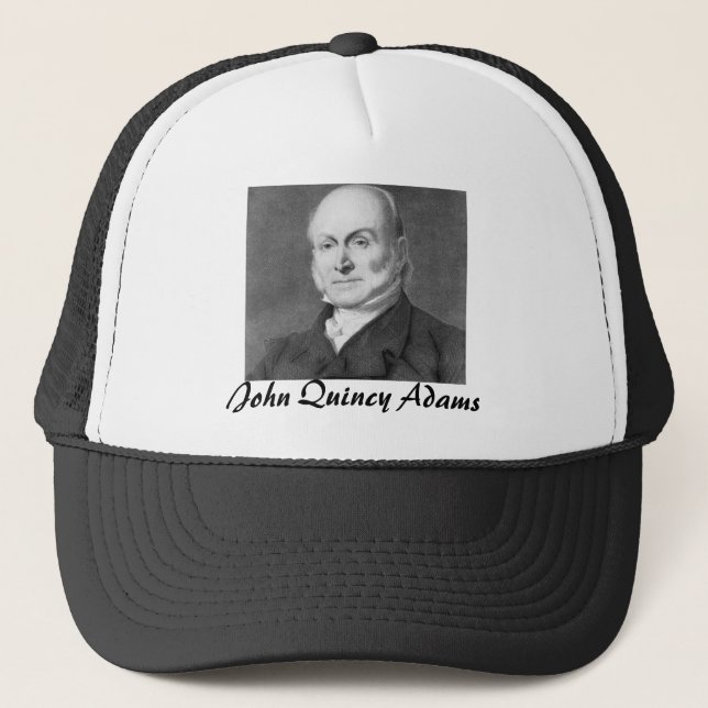 John Quincy Adams Trucker Hat (Front)