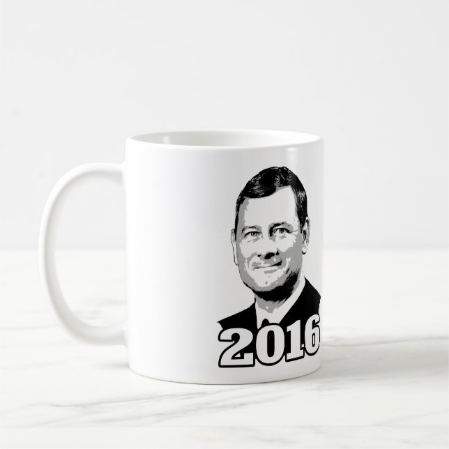 JOHN ROBERTS 2016 CANDIDATE COFFEE MUG (Left)