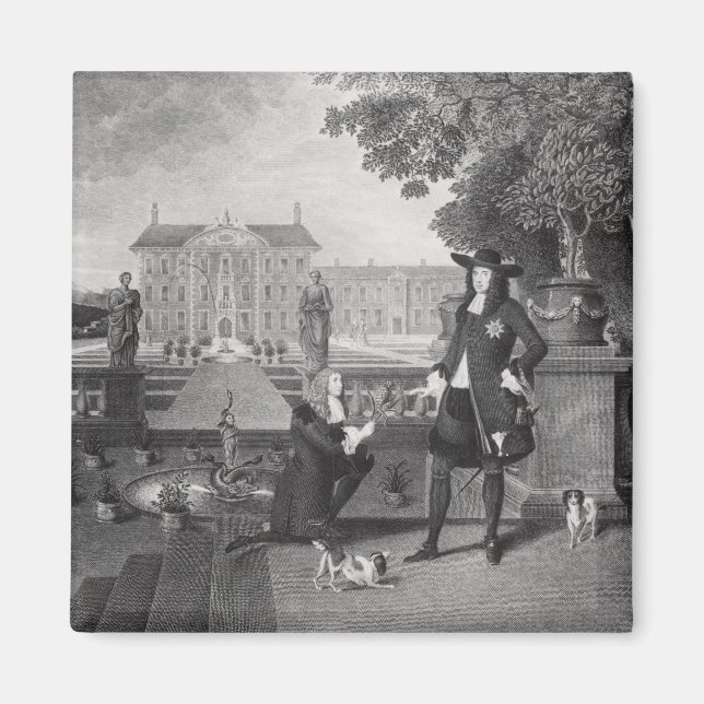 John Rose  the King's Gardener Magnet (Front)