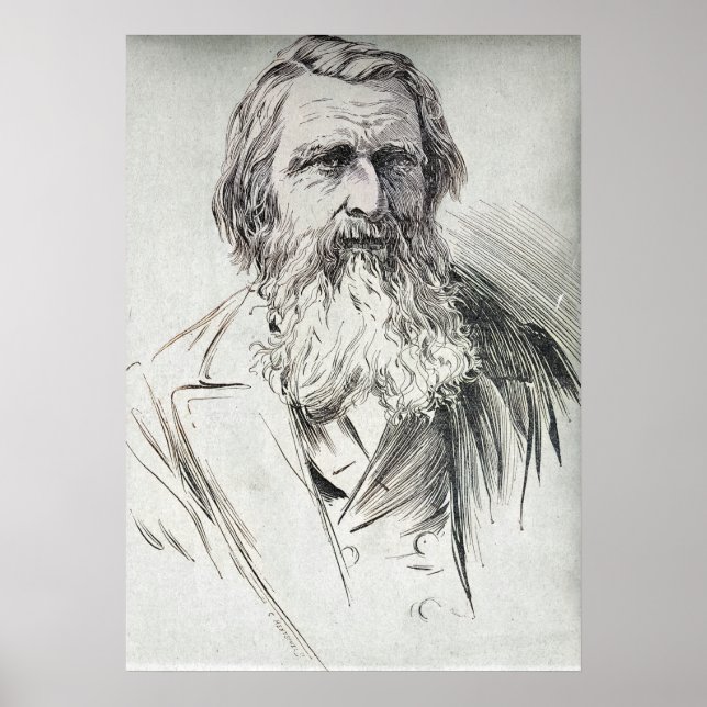 John Ruskin – Author Poster (Front)
