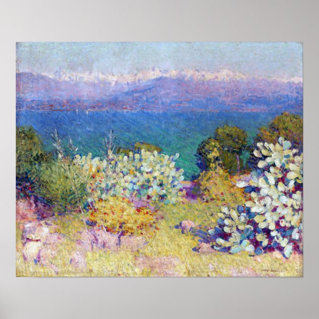 John Russell In the Morning Alpes Maritimes Poster (Front)