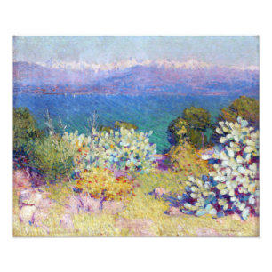 John Russell In the Morning Alpes Maritimes Poster