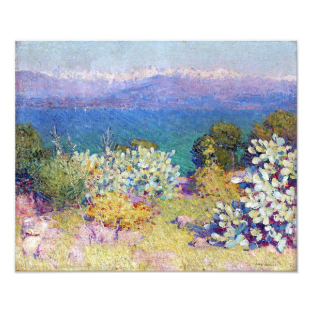 John Russell In the Morning Alpes Maritimes Poster (Devant)