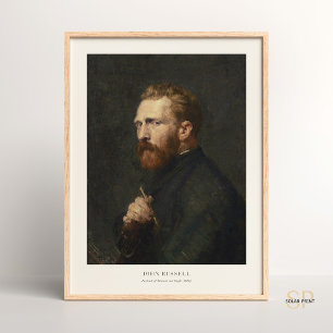 John Russell Painting of Vincent Van Gogh Vintage  Poster