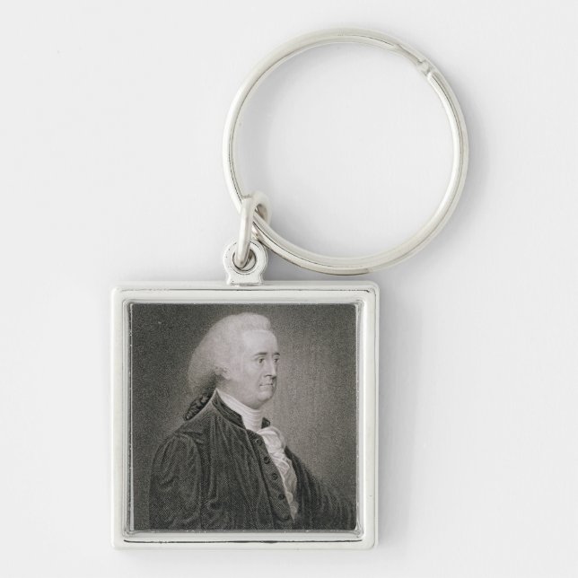 John Rutledge (1739-1800), engraved by G.F. Storm Keychain (Front)