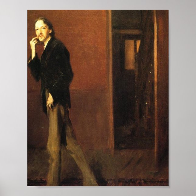 John Sargent- Robert Louis Stevenson And His Wife Poster (Front)