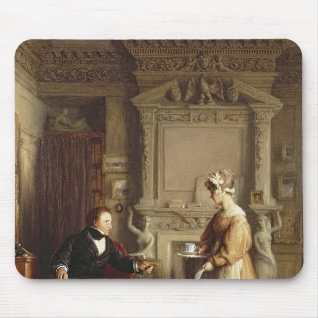 John Sheepshanks and his maid Mouse Pad (Front)