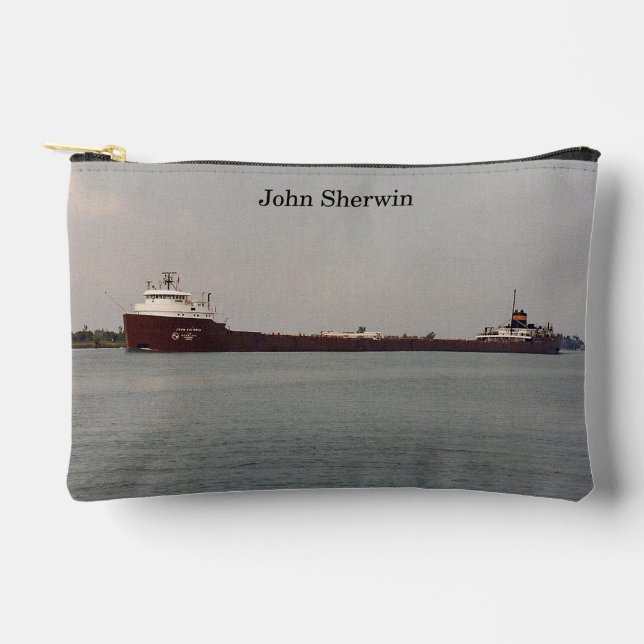 John Sherwin cosmatic bag (Front)