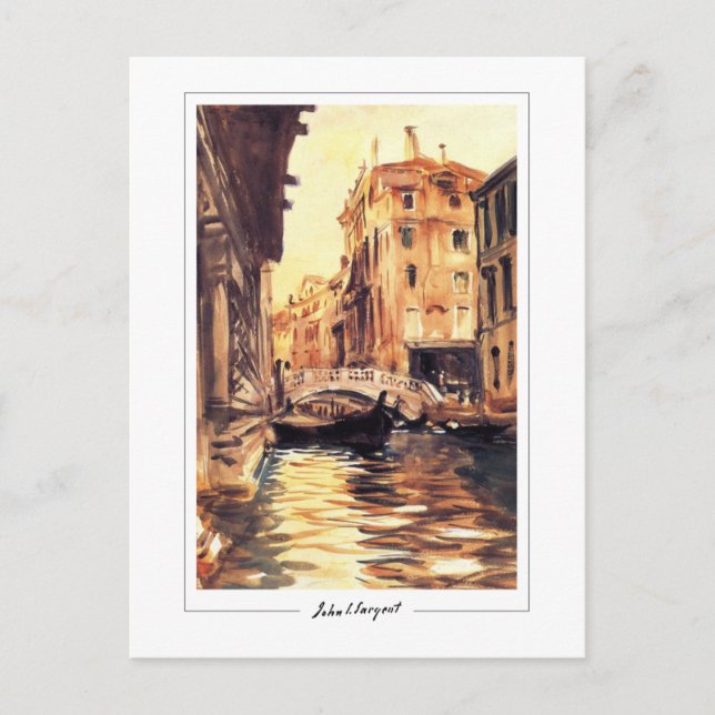 John Singer Sargent #133 - Fine Art Postcard (Front)