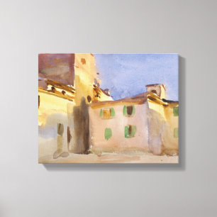 John Singer Sargent - Borgo San Lorenzo Canvas Print