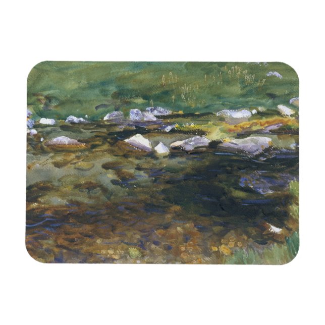 John Singer Sargent - Brook and Meadow Magnet (Horizontal)