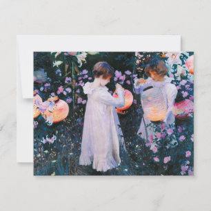 John Singer Sargent Carnation Lily Lily Rose