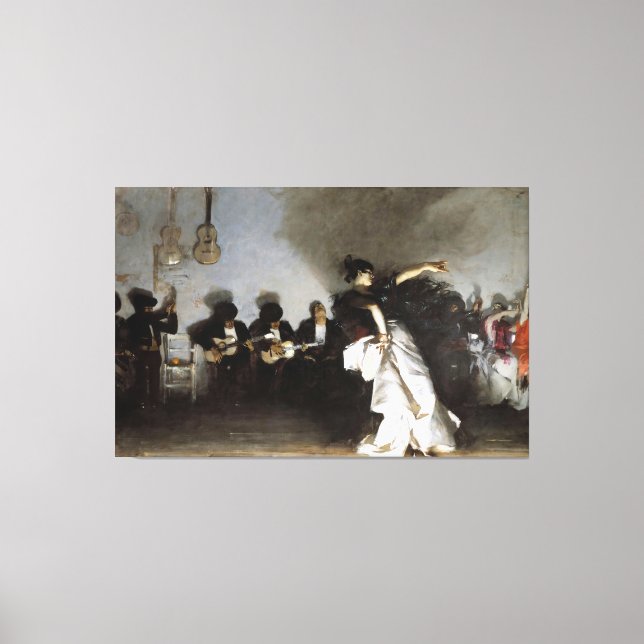 John Singer Sargent - El Jaleo Canvas Print (Front)