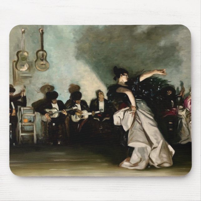 John Singer Sargent- El Jaleo Mouse Pad (Front)