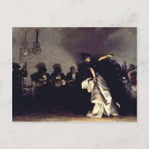 John Singer Sargent- El Jaleo Postcard